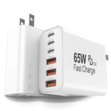 65W 6-Port Fast Wall Charger – 2-Pack for $9.99