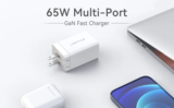 65W GaN USB-C Charger with 3 Ports for $15.99