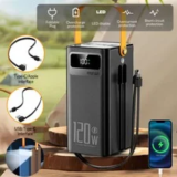Portable 70000mAh Power Bank 120W with 4 USB Ports – $40.99