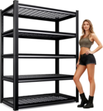 71″ 5-Tier Metal Garage Shelving Unit for $40 $40.00