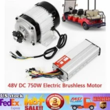 750W 48V Electric Go-Kart Tricycle Cart with Brushless Motor for $117.47