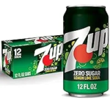 12-Pack 7UP Zero Sugar Lemon Lime Soda 12oz for $4.75