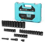 38-Piece DURATECH Impact Socket Set Now $25