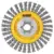 Dewalt 4″ x 5/8″ 11HP Carbon Stringer Wire Wheel Brush for $6.63