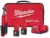 Milwaukee M12 FUEL 3/8″ Cordless Ratchet Kit with 2 Batteries & Charger – $180 ($299 Value) $180.00