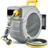 Glahoden 5/8″ x 100ft Retractable Garden Hose Reel for $126.71