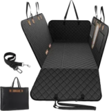 A-Pce 600D Heavy Duty Dog Car Seat Cover for Back Seat – Now $22