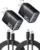 INIU 30W GaN Mini USB-C/A Wall Chargers with 2x 5′ Cables for $8.90