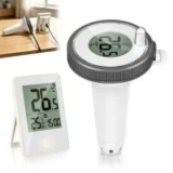 Abeden IPX8 Waterproof Rechargeable Wireless Floating Pool Thermometer for $17.49