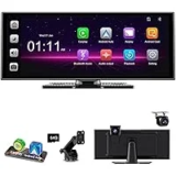 Accfly 11-Inch 720p Wireless Car Display for Apple CarPlay & Android Auto – $82.89