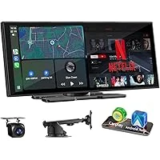 Accfly 11-Inch Wireless Apple CarPlay & Android Auto Display for $69.99