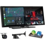 Accfly 11″ Wireless CarPlay & Android Auto Display with HD Backup Camera – $69.99 ($100 Off)