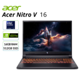[eBay] Acer Nitro V 16″ Gaming Laptop; 16″ WUXGA (1920 x 1200) IPS 180Hz Display, Intel Core Ultra 7 240H, NVIDIA RTX 5070, 16GB RAM, 512GB SSD, Now: $1,119.99 After using code “LONGWKND20” for 20% Off #ad