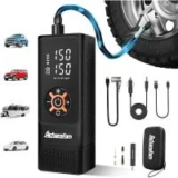 Achansfam S9 150PSI Portable Air Compressor with Safety Hammer for $29.99