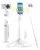 ACKIMA 53″ Selfie Stick Tripod with LED Light – $11