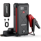 Acmount P100 5000A Peak Lithium Jump Starter w/LED Screen & Light – $29.99 ($74.99 Original)