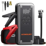 Acmount W160 5000A 150PSI Jump Starter with Air Compressor – $37