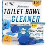 ACTIVE Automatic Toilet Bowl Cleaner Tablets – 12 Tabs for $11.87
