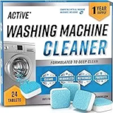 24-Pack Active Washing Machine Cleaner Tablets for $11.87