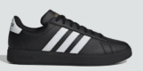 adidas Men’s Grand Court 2.0 Shoes in Core Black for $26 $26.00