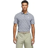Adidas Men’s Ultimate365 Feather Print Polo Shirt for $59.49
