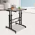Adjustable Height Mobile Workstation Desk with Wheels for $63.59