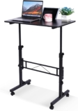 -33% SALE on an Adjustable Standing Desk with Wheels – $59.99