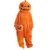 Adult Pumpkin Onesie Plush Fleece Hooded Pajamas for $34.99