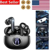 Advanced Wireless Earbuds with 50-Hour Playback for $22.19