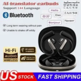 3-in-1 AI Voice Translation Earbuds for $21.99 – Supports 144+ Languages