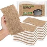 Aidea XL Non-Scratch Natural Dish Sponges – 12 Count for $5.99