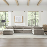 Aiden & Ivy Sereen 6-Piece Fabric Modular Sectional for $1799.99 – $800 Off at Costco