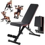 Aidoly Adjustable Weight Bench for Home Gym – 795lbs Capacity, $48.99 ($16 Off)