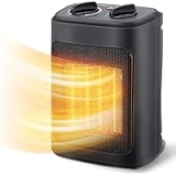 Aikoper 1500W Portable Electric Heater w/ Thermostat – $16.77 ($39.99 Value)
