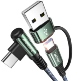AINOPE 10′ 240W USB-C to USB-C Fast Charging Cable $5.60