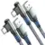 Ainope 3.3′ Right Angle USB-A to USB-C Cable (2-Pack) for $3.89