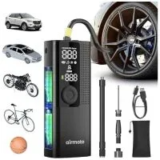 Airmoto Tire Inflator with 120PSI and 2000mAh Battery for $29.99
