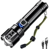 Aknear Rechargeable High Lumens LED Flashlight for $12.99