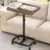Alentar Adjustable Height Mobile TV Tray Table with Wheels for $27.99