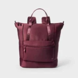 All in Motion Faux Neoprene Backpack Tote for $12.99
