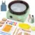 Alldeer 18-Piece All-in-One DIY Pottery Kit with 6″ Pottery Wheel for $35