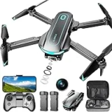 Alorels 360-Degree Flip 1080p FPV Foldable Mini Drone Camera for $22.49