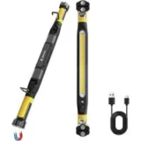 AlpsWolf 3000LM LED Magnetic Rechargeable Work Light Bar with Rotatable Hook & Clip – $19.99 ($20 Off)