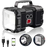 AlpsWolf 20000mAh Rechargeable LED Flashlight for $11.39