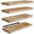 4-Pack Amada Homefurnishing Floating Wood Shelves (15.7″ x 5.9″) – $15