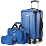 Amazon Basics Hardside 3-Piece Luggage Set for $44.99