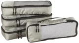 Amazon Basics 4-Piece Slim Packing Cubes Set for $6.79