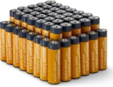 Amazon Basics 48-Pack AA High-Performance Alkaline Batteries – $8.99