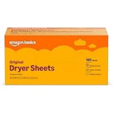 Amazon Basics Dryer Sheets Fabric Softener 160 Count for $4.65