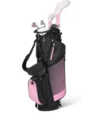 6-Piece Amazon Basics Golf Club Set with Stand Bag for $70 – 71% Off
